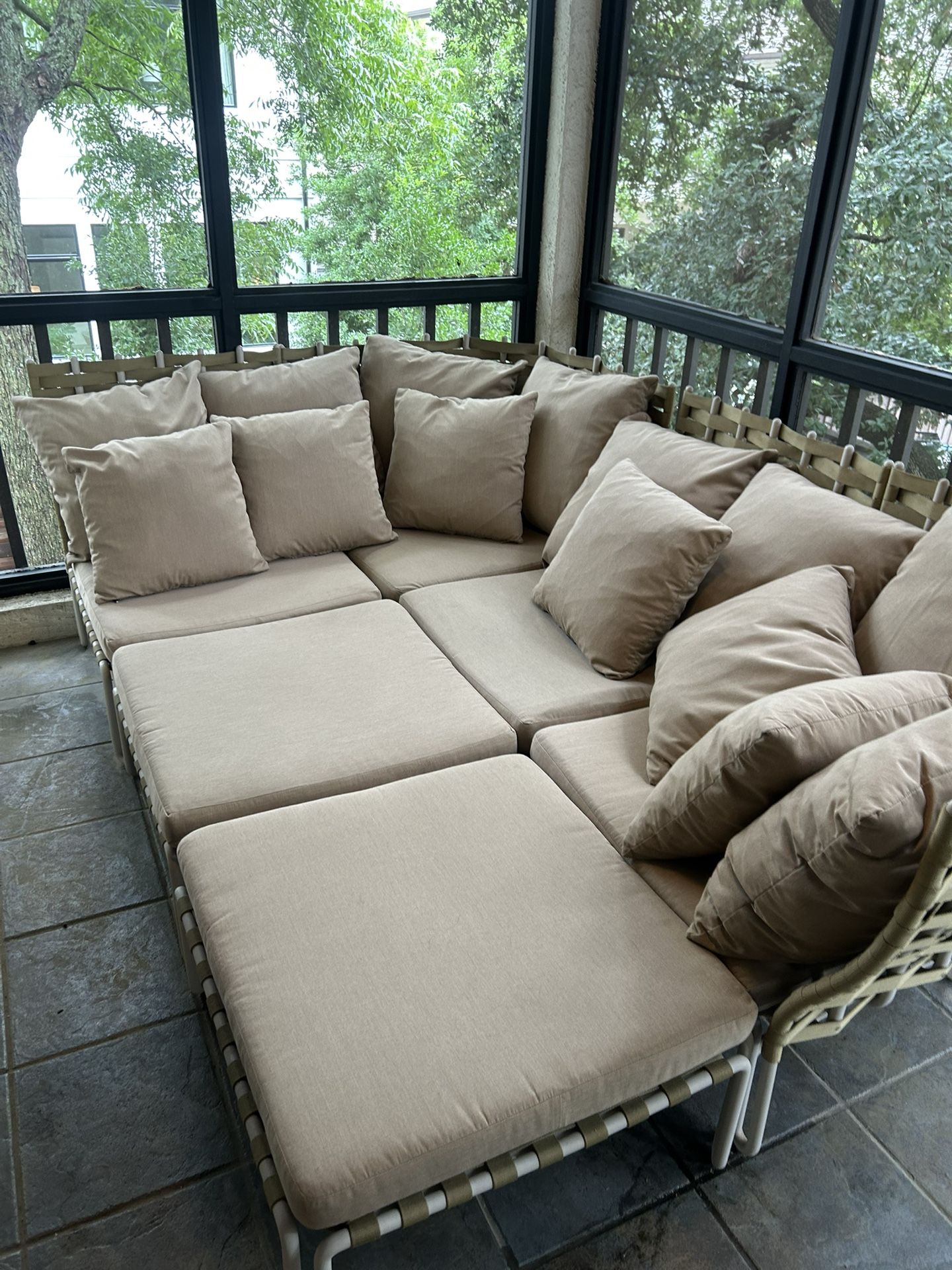 Gloster Outdoor Modular Couch