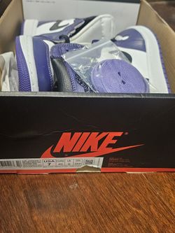 Jordan 1 Light Blue High Top Sneakers Size US 8