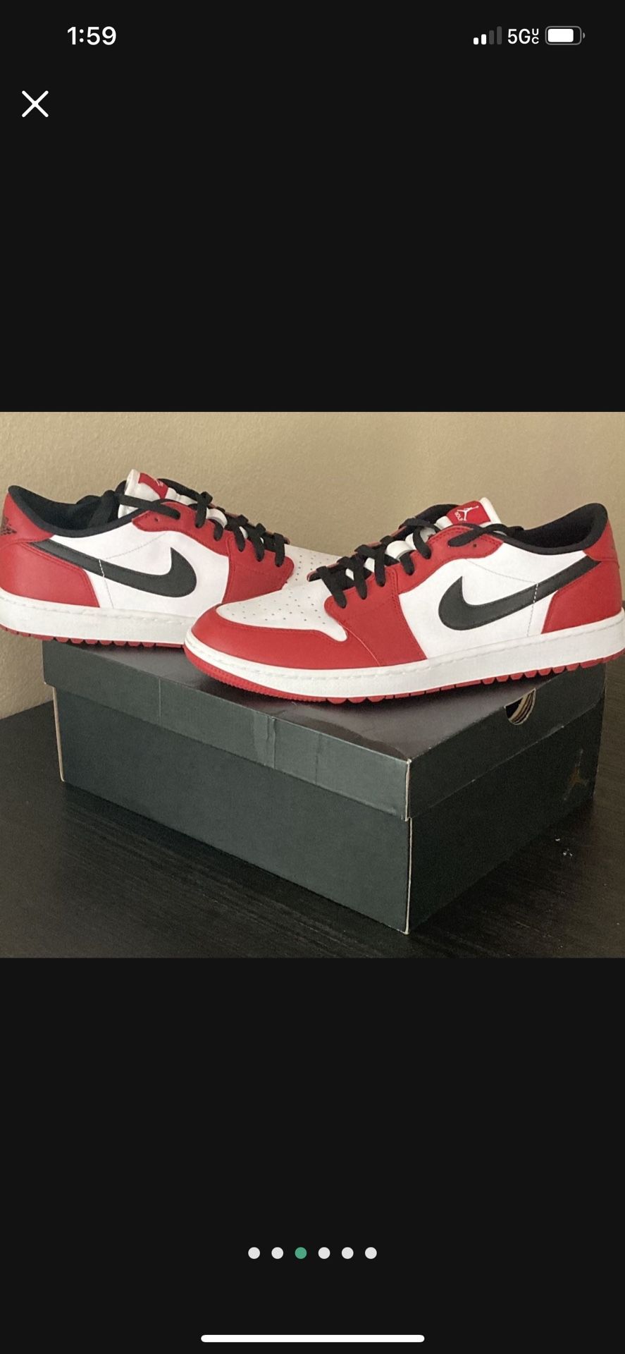 Air Jordan 1 “Chicago” Sneakers (Golf) Size 13