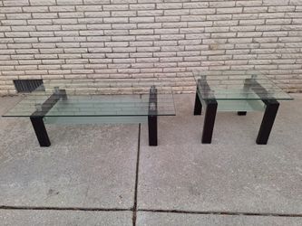 Glass Table Set Coffee Tables