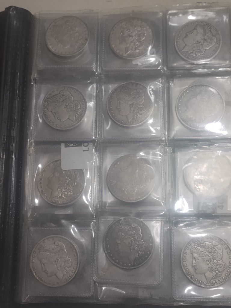 Morgan Silver Dollars Most Dates