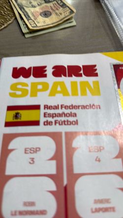 Spain panini stickers