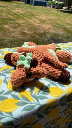 Crochet amigurumi 🍊Orange Fruit Dragon