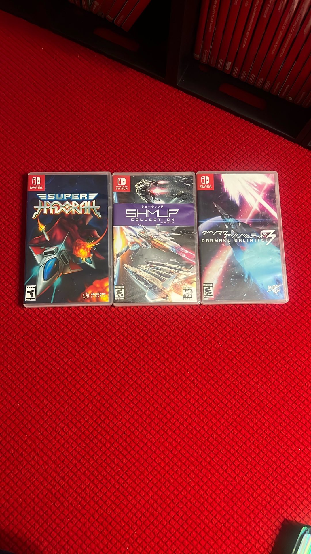 Nintendo Switch Games. Super Hydorah, Shmup Sealed, Danmaku Unlimited 3