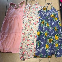 Girl Clothes Size 14 Sleeveless Summer Dresses 