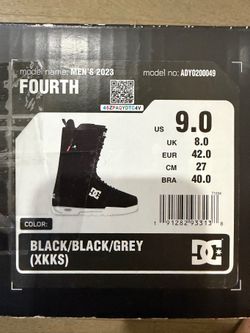 DC Fourth 2023 Snowboard Boots - Men's US 9