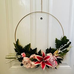 Floral Wreath For Baby shower/party Event Decor