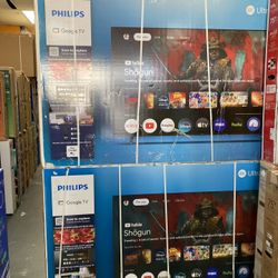 75”PHILLIPS 4K SMART TV 