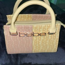 Bebe Two Toned Crossbody Bag