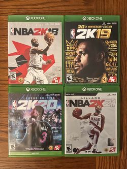 NBA 2K18, 2K19, 2K20, 2K21 on Xbox One