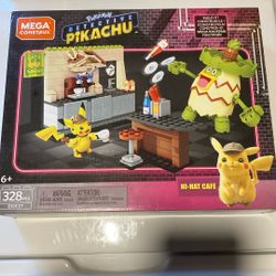 Mega Construx New Pokemon Detective Pikachu Hi-Hat Cafe 