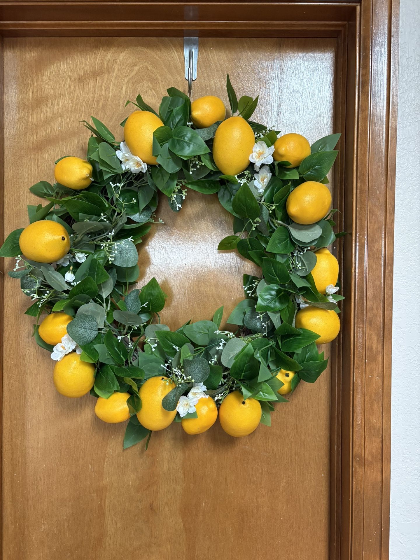 Lemon Themed Wreath 
