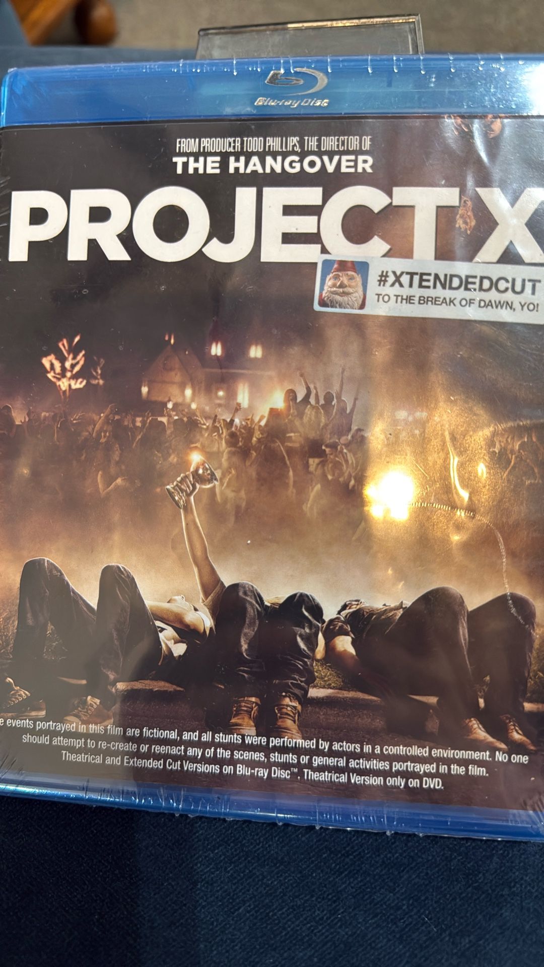 BLUERAY DISC: THE HANGOVER PROJECT X