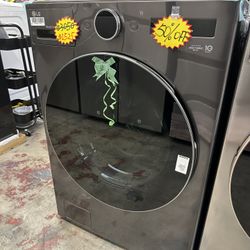 LG 5.0 cu. ft. Mega Capacity Smart Front Load Electric All-in-One Washer Dryer Combo 