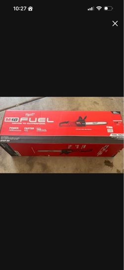 Milwaukee m18 fuel 16” chainsaw new