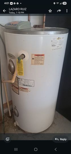 watter  HITER  50 gallons .