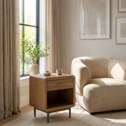 Vidaz Brown Side Table