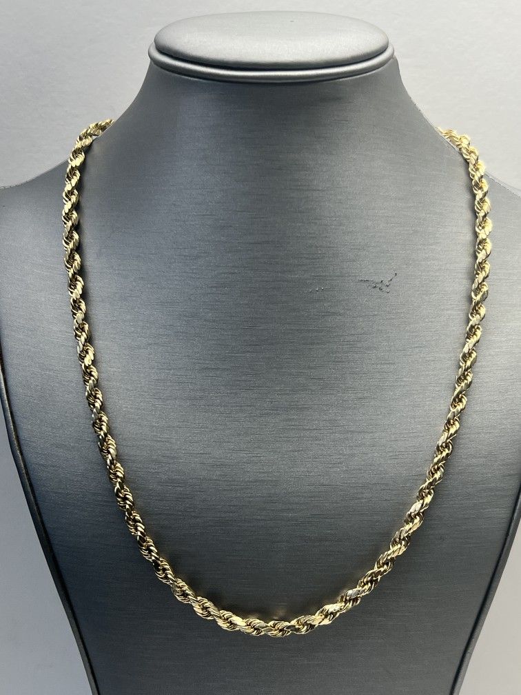 Gold Chain 14k 24 Inches