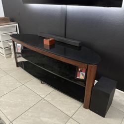 Glass Tv Stand