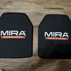 Mira Tactical/Mira Safety Shooters Cut LVL4 Plates