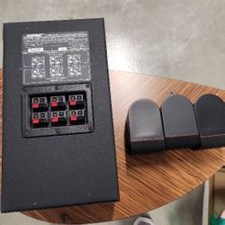 BOSE Acoustamass 4 Home Theater Speaker System 