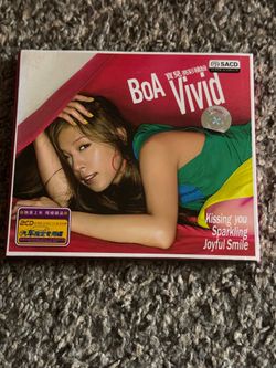 BoA Vivid Taiwan 2CD SACD Limited Edition Complete Import Kissing You Sparkling