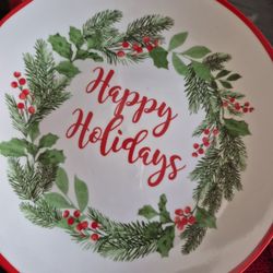 Christmas Plates 1$ Each
