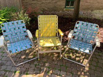 Aluminum garden chairs