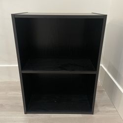 Small Black Book Shelf 