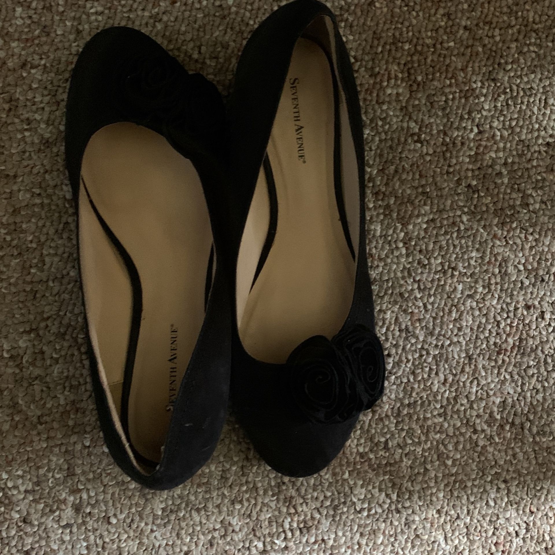 Wedge Heel Suede Shoes