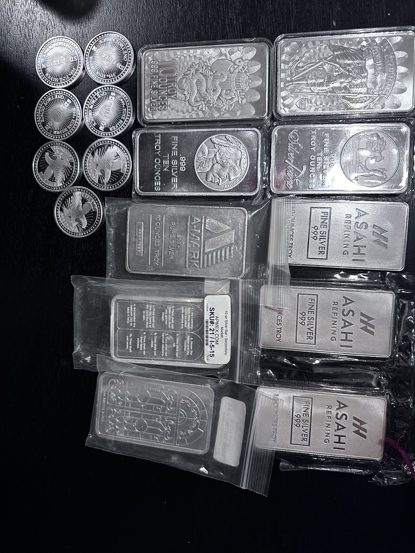 Silver For Sale Bullion Coins Rounds Bars
