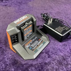 🧰🛠RIDGID 18V Lithium-Ion Battery Charger-NEW!(Tool-Only)-$35!🧰🛠