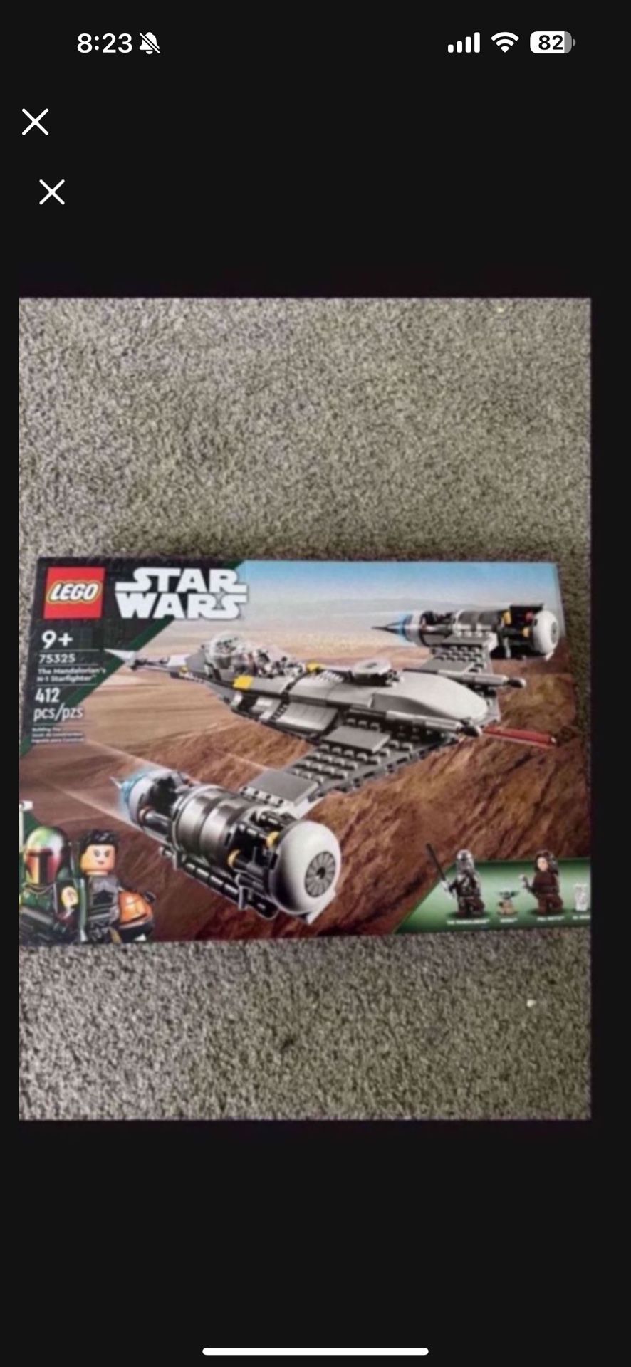 LEGO - Star Wars The Mandalorians N-1 Starfighter 75325 Toy Building Kit