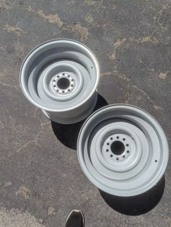 Wheel Vintiques Pair 16x12 Smoothie 5 on 4.5'' + 4.75'' Hotrod Ratrod Custom Rim