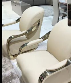 Armchair genuine leather