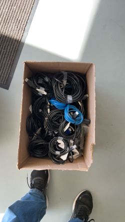 HDMI cables Ethernet cables