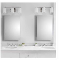 Rectangular Frameless Recessed Medicine Cabinet With Polished Edge Mirror And 6-shelves 