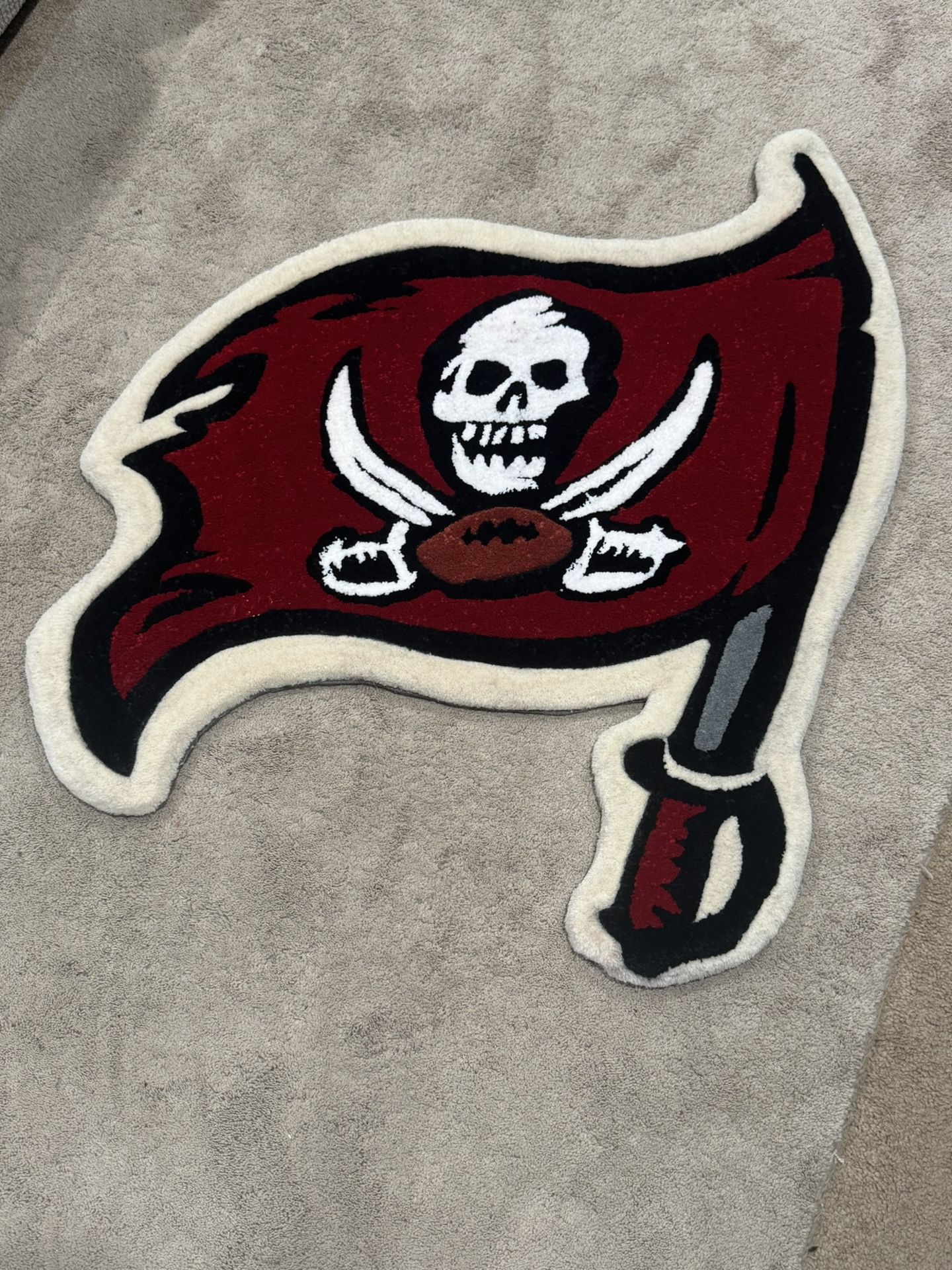Custom Tampa Bay Bucs Rug