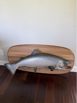 King Salmon Fish Mount Replica