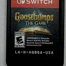 Nintendo Goosebumps The Game 💵🤑💰✅
