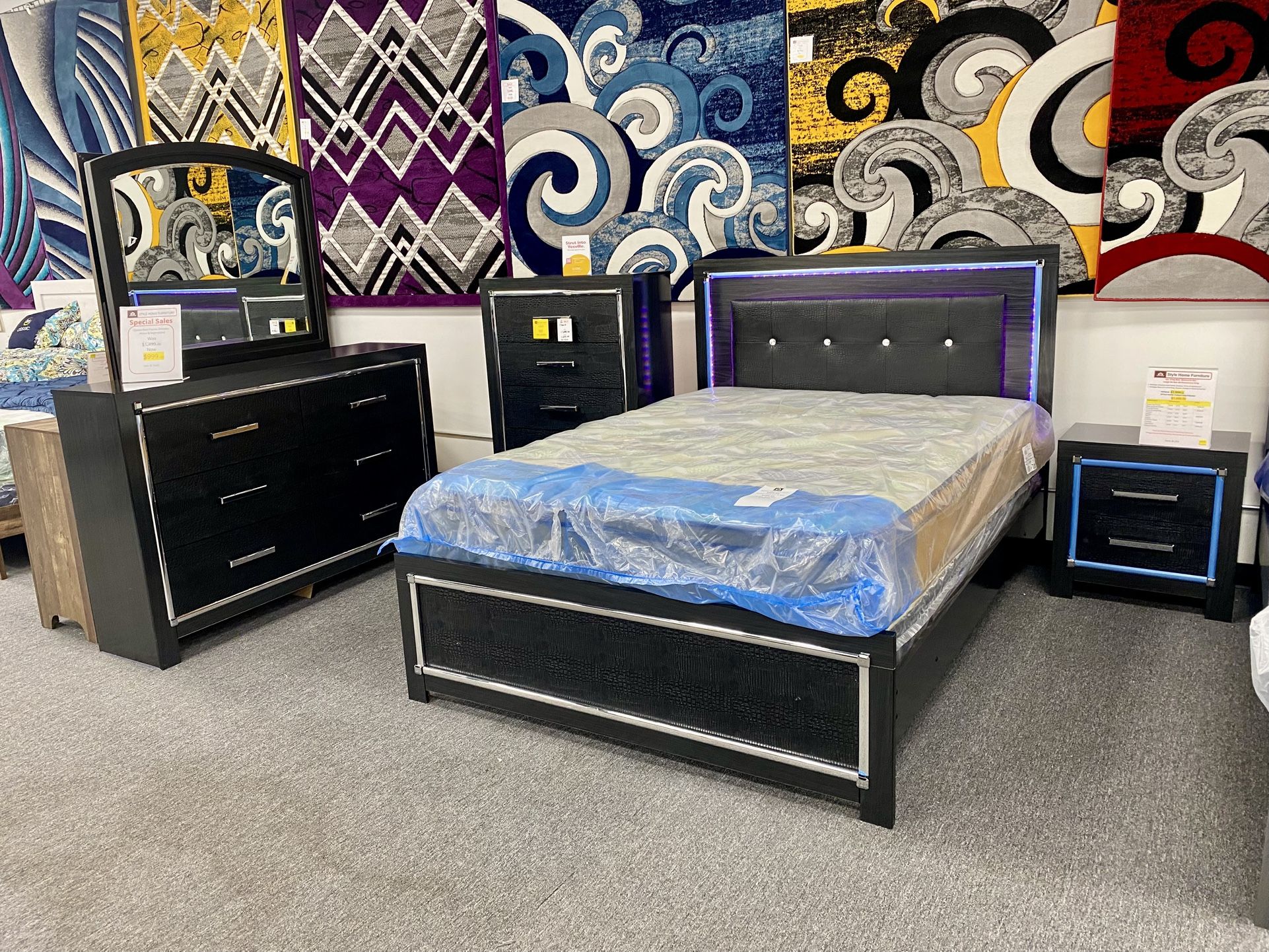 4pc Bedframe Set $999