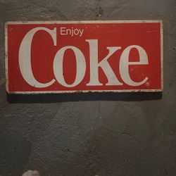Vintage Coke Sign