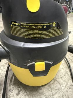 Stanley 1gal Portable Wet/Dry Vacuum Yellow