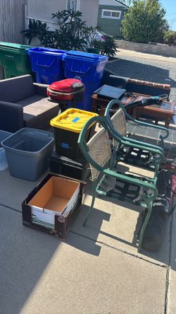 Free stuff from garage sale