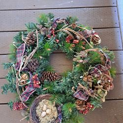Christmas Wreath 25" Wide 