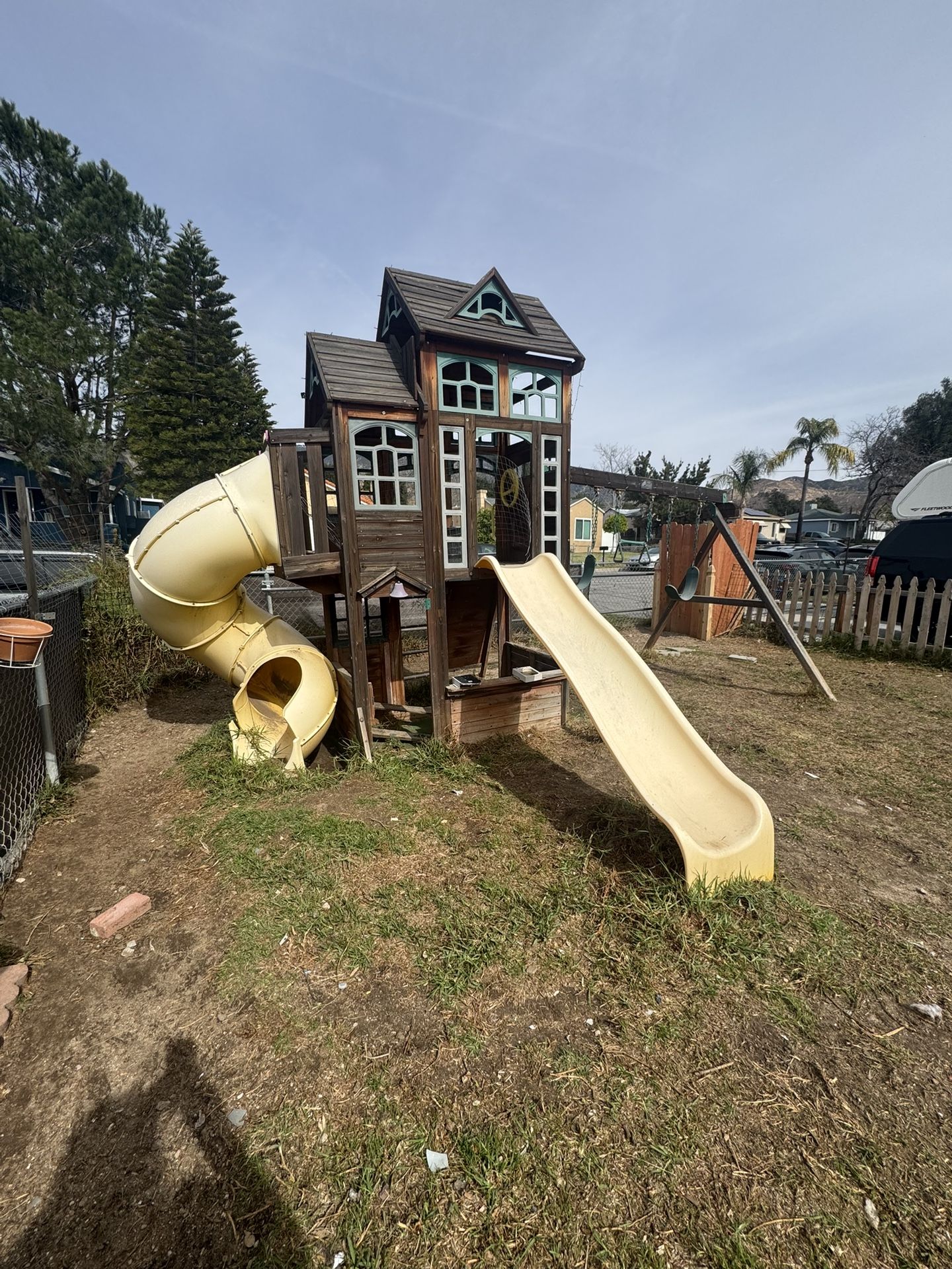 Swing Set Play House