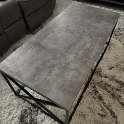 modern rectangular coffee table