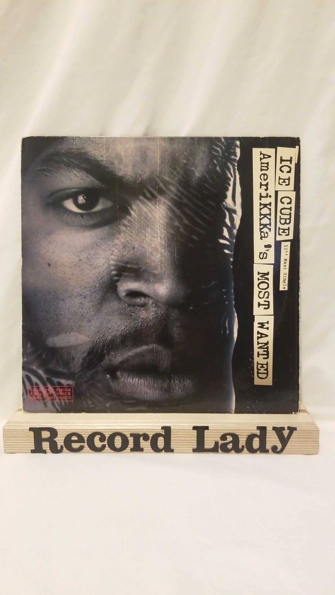 Ice Cube "Amerikkka's Most Wanted" vinyl record hip hop/ rap