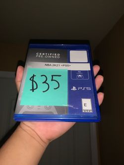PlayStation 5 Video Game PS5 NBA 2K21 Basketball