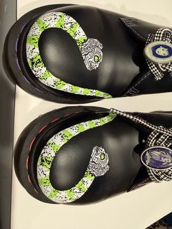 Dr. Martens Beetlejuice Collaboration Platform Shoes